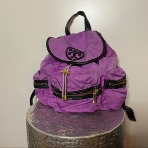 ❗️sold❗️Adorable purple Tory Burch backpack
